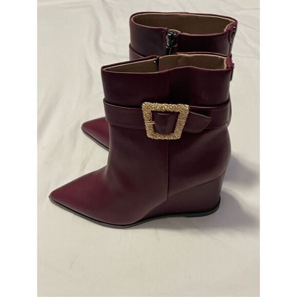 Sam Edelman Women’s Weslie Buckle Wedge Boots 6 - Picture 9 of 12